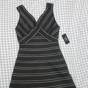 [NWT] Guess Fit and Flare Black Dress
